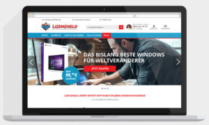 Softwarelizenzen Onlineshop Entwicklung